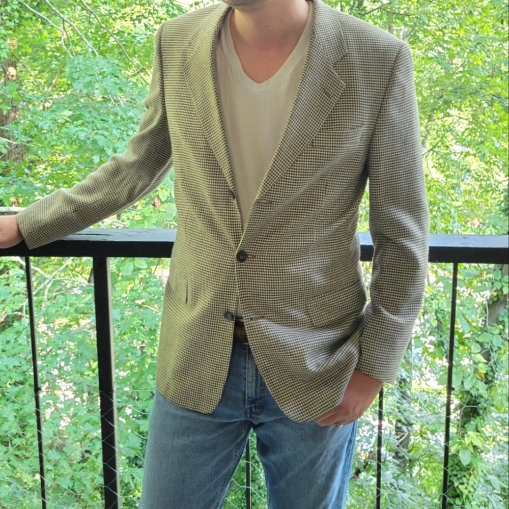 Banana republic houndstooth sport coat